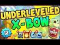 Underleveled X-Bow 2.9 in Top 10,000 Global Ladder [Live Gameplay] - Clash Royale