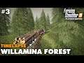 Willamina Forest Timelapse #3 Clearing Trees & Selling Wood, Farming Simulator 19 Seasons