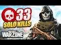 33 SOLO KILL GAME in WARZONE w/ Zerkaa, Behzinga & WarsZ (Best Loadouts & Classes)