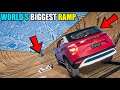 GTA 5 : TOP INDIAN CARS VS WORLDS BIGGEST MEGA RAMP FULL CRASH TEST