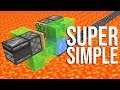 How to Build an AMAZING Simple Nether Bridge Building Machine!