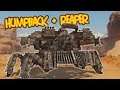Humpback + Reaper spider Clanwars build - Crossout gameplay