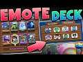 I Made a Deck out of My Emotes in Clash Royale
