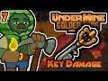 KEY DAMAGE - Let's Play UnderMine - Part 7 - Golden Core Update Gameplay