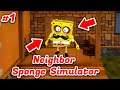 Neighbor Sponge Simulator Gampelay   Level 1 To Level 5