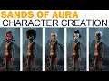 Sands of Aura - Full Character Creation (All Faces, Hair Styles, Beards, & More! )