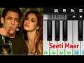 Seeti Maar Song | Raadhe | Easy Piano Tutorial | Salman Khan