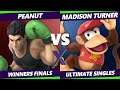 S@X 362 Online Winners Finals - Madison Turner (Diddy Kong) Vs. Peanut (Little Mac) Smash Ultimate