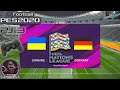 Ukraine Vs Germany UEFA Nations League eFootball PES 2020 || PS3 Gameplay Full HD 60 Fps