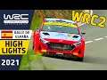 WRC2 Rally Highlights Day 2 : WRC RallyRACC - Rally de España 2021 : End of Day 2 Results
