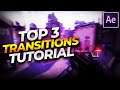 3 Easy Transitions for Gaming Montages & Edits (NO PLUGINS!) After Effects Tutorial