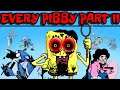 All Pibby Mods Part 2 - Spongebob, Jake, Finn, Steven, Mordecai | FNF Come and Learn with Pibby
