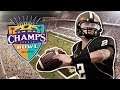 First Bowl Game of My Career! | NCAA 11 RTG #6 (Champs Sports Bowl)