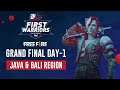First Warriors Championship Indonesia 2020 - Final Jawa & Bali Free Fire Day 1