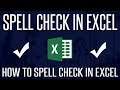 How to Spell Check in Microsoft Excel