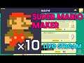 Live Super Mario Maker Nintendo Gameplay Stream Wii U