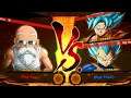 Master Roshi vs SSB Goku & SSB Vegeta - Dragon Ball FighterZ (4K 60FPS)
