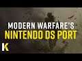 Modern Warfare's Nintendo DS Demake