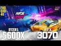 Need for Speed Heat on Ryzen 5 5600x + RTX 3070 1080p, 1440p, 2160p benchmarks!
