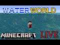 【マイクラ】新シリーズ！WaterWorldサバイバル配信その１。～陸地を求めて～【ライブ】