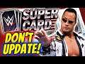 WWE SuperCard DON'T UPDATE The Game! New Poverty Audio