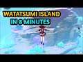 Exploring Watatsumi island in 8 minutes - Genshin Impact 2.1