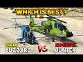 GTA 5 ONLINE : HUNTER VS BUZZARD (WHICH IS BEST? CHEAP VS EXPENSIVE)