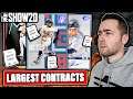 LARGEST CONTRACTS ONLY...MLB THE SHOW 20 DIAMOND DYNASTY