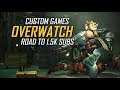 Live | Overwatch | Custom Games | Road To 1.5k Subscribers! [10K PO Box]