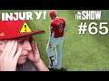 NOW I SUFFERED AN INJURY! | MLB The Show 21 | Road to the Show #65