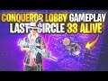 Real Conqueror Lobby In BGMI, 33 Alive in Last Zone Can we get the win? | Aj Plays