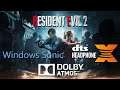 Resident Evil 2 Remake: Windows Sonic vs Dolby Atmos vs DTS Headphone:X [HRTF]
