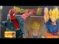 Spider Man Homem Aranha e Dragon Ball Z Goku muito IRADO brinquedos Toys Bonecos Marvel