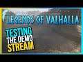 Streaming Legends Of Valhalla - Testing Another upcoming aRPG DEMO :) !builds !discord