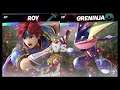 Super Smash Bros Ultimate Amiibo Fights  – 6pm Poll Roy vs Greninja
