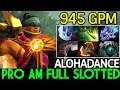 ALOHADANCE [Anti Mage] Pro AM Full Slotted 900 GPM Game Over 7.22 Dota 2