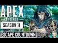 🔴 Apex Legends Live: SEASON 11 ESCAPE LIVE COUNTDOWN | GIVEAWAY AT 100 LIKES!