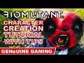 BIOMUTANT TUTORIAL - CHARACTER CREATION with Tips and a little Trick