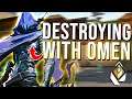 DESTROYING A RADIANT LOBBY WITH OMEN