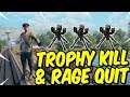 Finally Got A Trophy System Kill! & A Rage Quit In This Cod Blackout Solo Win!