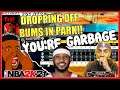 HILARIOUS ARGUMENTS! FLOCKA & CARMELO(TGRAPE LOL) DROP OFF BUMS IN THE PARK! #GOMFSFB #BOKC #NBA2K21