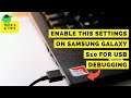 How to Enable USB Debugging on Samsung Galaxy S10