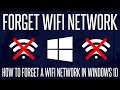How to Forget a WiFi Network on a Windows 10 PC
