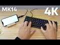 Minijaturna RGB mehanička tastatura MAGIC-REFINER  - UNBOXING - 4K