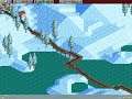Rollercoaster Tycoon Loopy Landscapes #243 (Icicle World: A blank blue carpet)