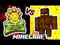 The Sun Chief Vs. Jungle Golem Mob Battle in Minecraft