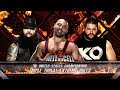 WWE 2K16 Bray Wyatt VS Santino,Owens Triple Threat Extreme Rules Match United States Title