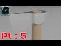 Blender Modeling a Hatchet Pt 5 {A little more shaft work but sculpting finally}
