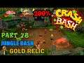 Crash Bash - 200% Walkthrough - Part 78: Jungle Bash (Gold Relic Challenge) - 1080p 60 fps