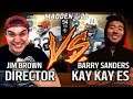 Director vs KayKayEs - My "Jim Brown" vs His "Barry Sanders" | Madden 20 Gameplay - NFL 100